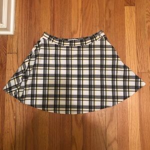 American Apparel Plaid Tennis Skirt